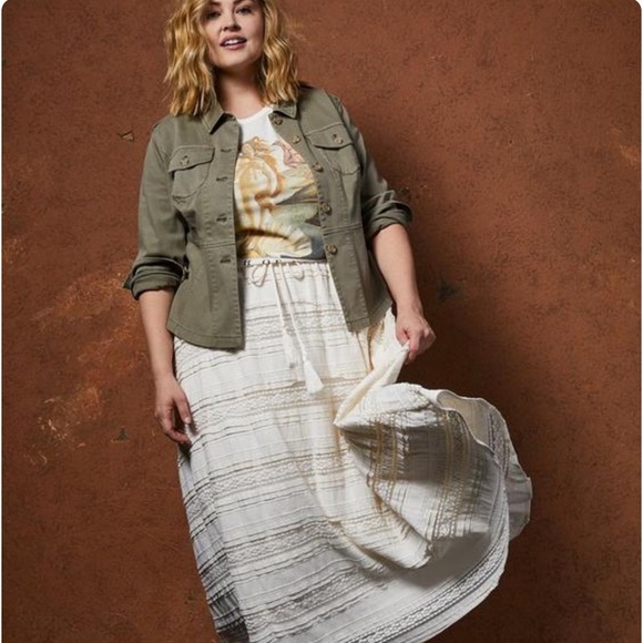 Torrid Twill Peplum Utility - Picture 11 of 11